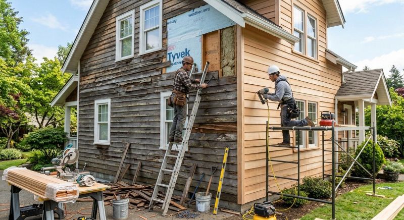 Wood Siding Replacement in Whitwell, TN