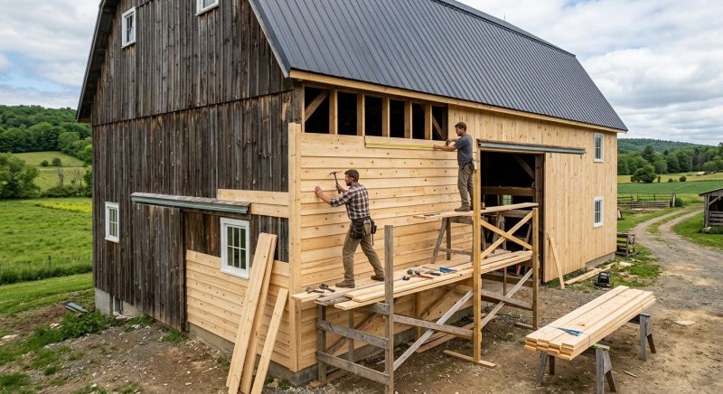 Barn Siding Installation in Dayton, TN