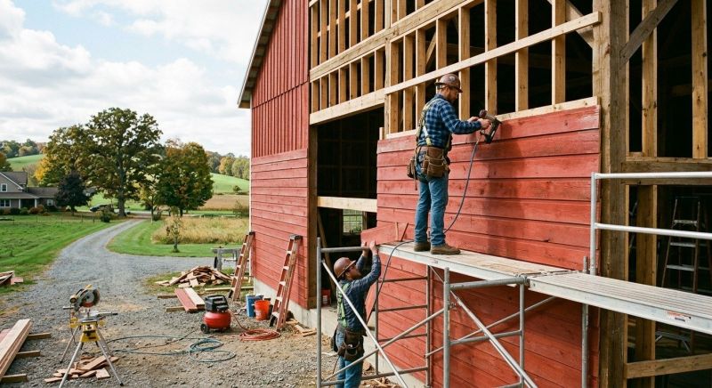 Barn Siding Installation in Dayton, TN