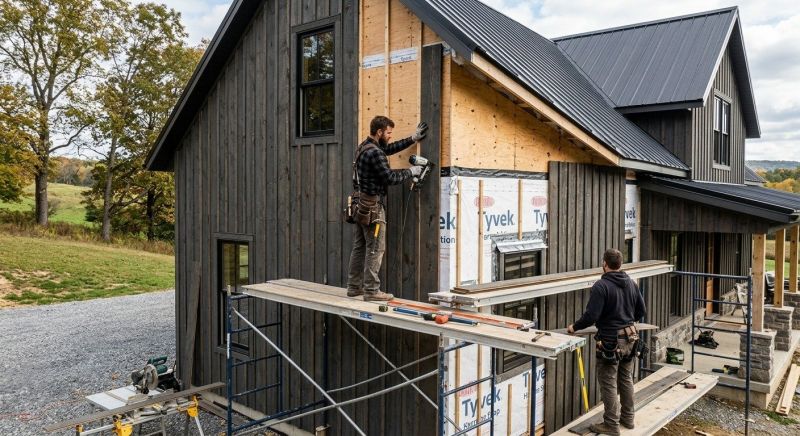 Barn Siding Installation in Rossville, GA