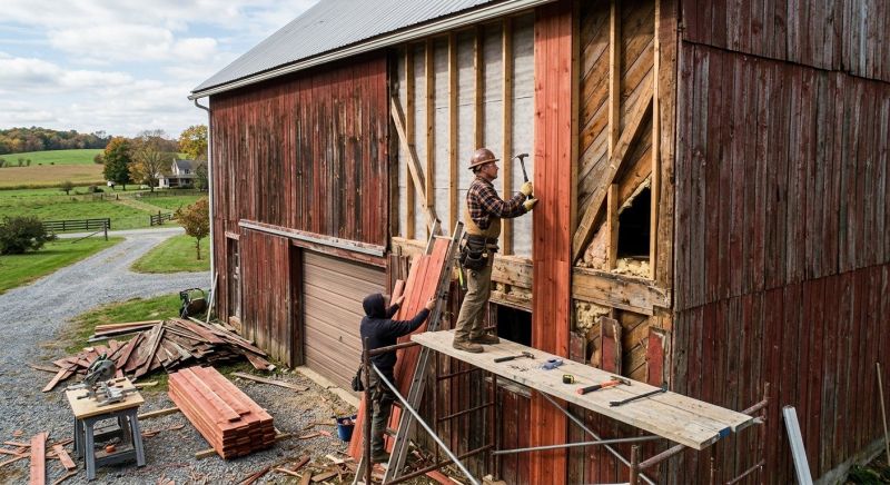 Barn Siding Replacement in Harrison, TN