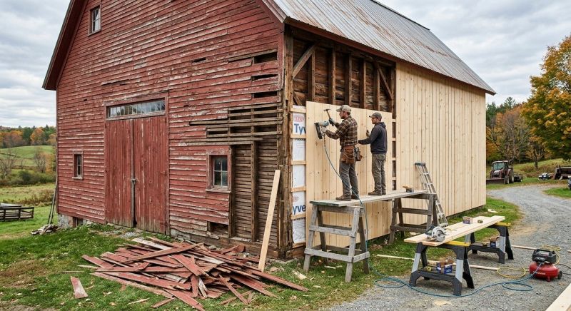 Barn Siding Replacement in Hixson, TN
