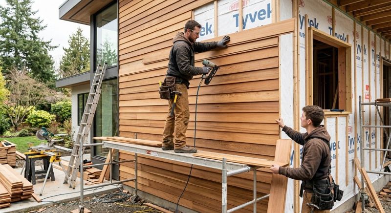 Cedar Cladding Installation in Soddy Daisy, TN