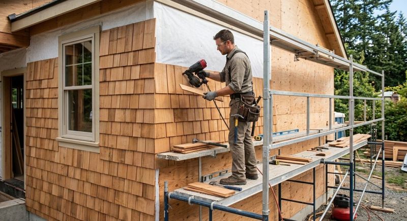 Cedar Siding Installation in Catoosa County, GA