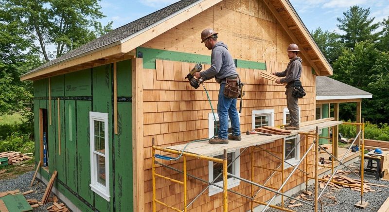 Cedar Siding Installation in Dunlap, TN