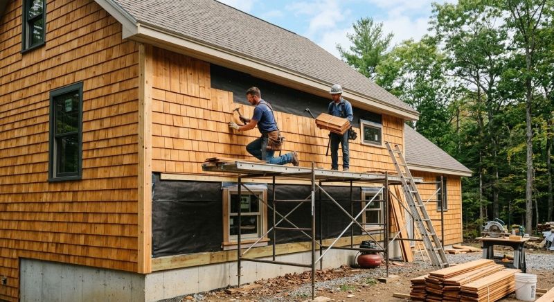 Cedar Siding Installation in Walker County, GA