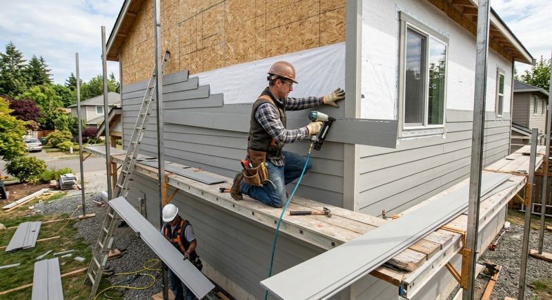 Cement Siding Installation in Hixson, TN