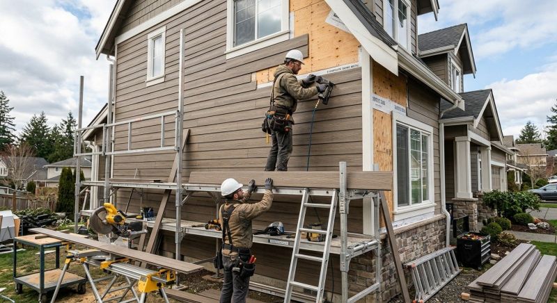 Composite Siding Installation in Dayton, TN
