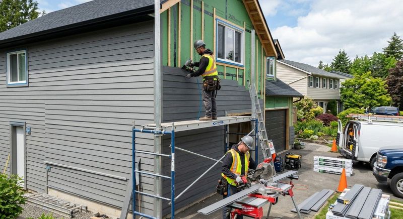 Composite Siding Installation in Hixson, TN
