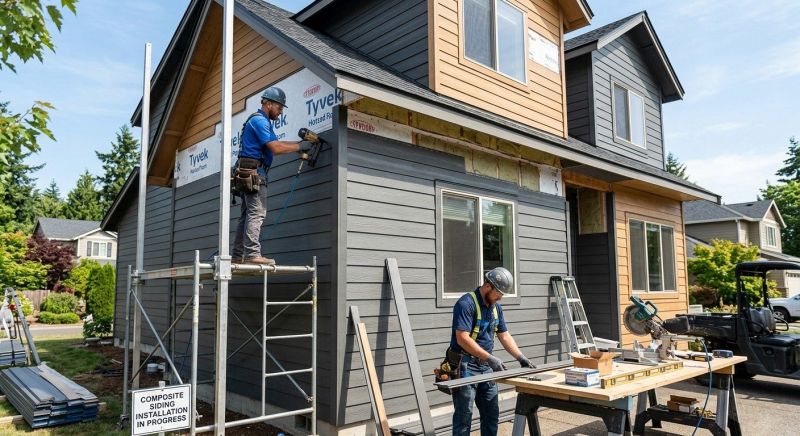 Composite Siding Installation in Rhea County, TN