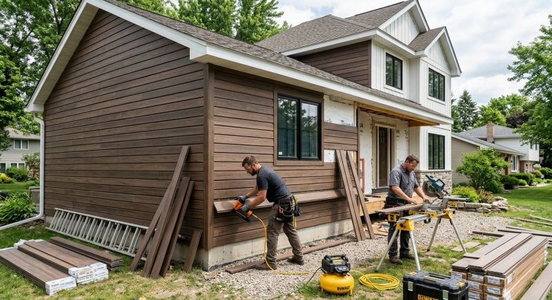 Composite Siding Installation in Walker County, GA