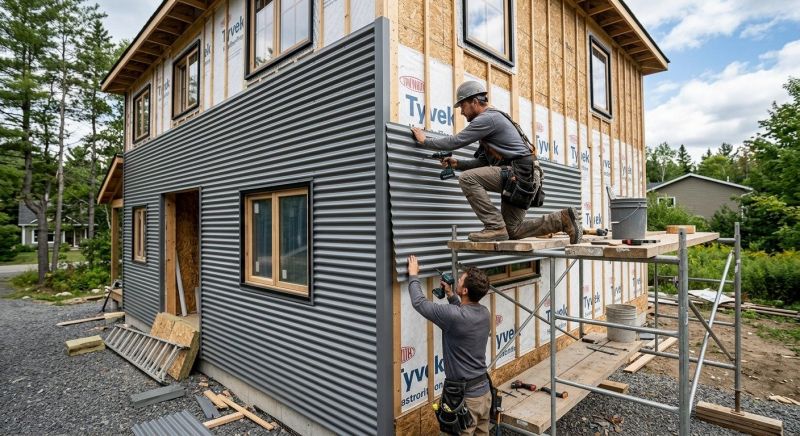 Corrugated Siding Installation in Soddy Daisy, TN
