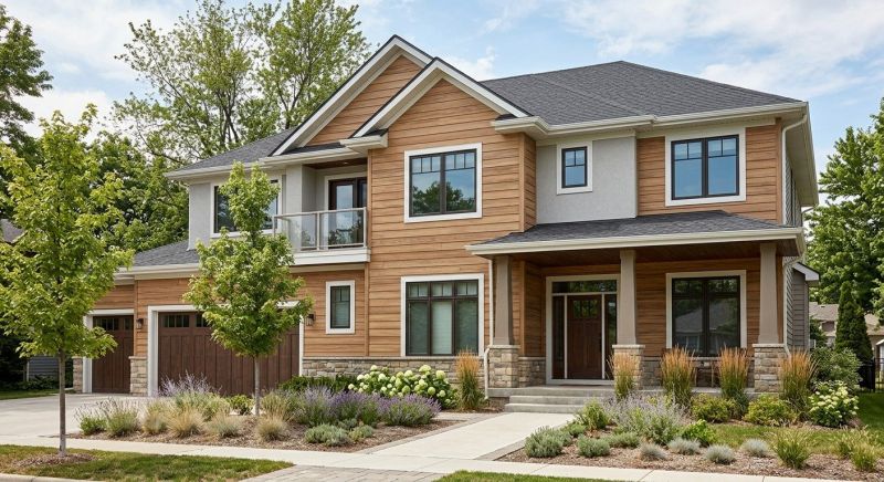 Faux Wood Siding Installation in Hixson, TN