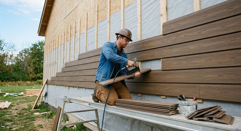 Faux Wood Siding Installation in Soddy Daisy, TN