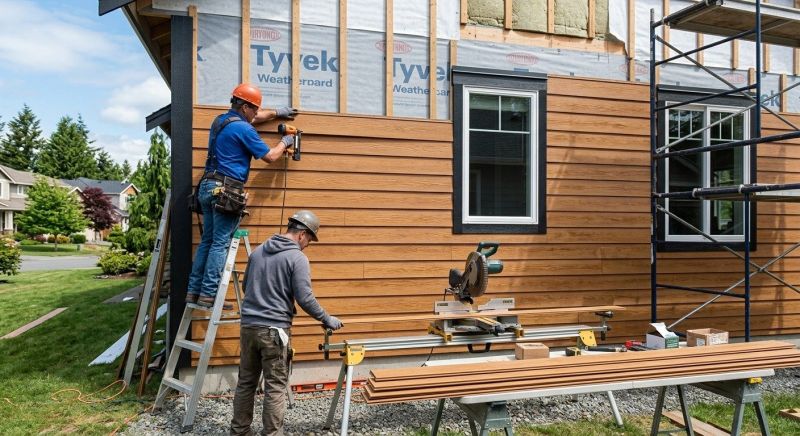 Faux Wood Siding Installation in Signal Mountain, TN