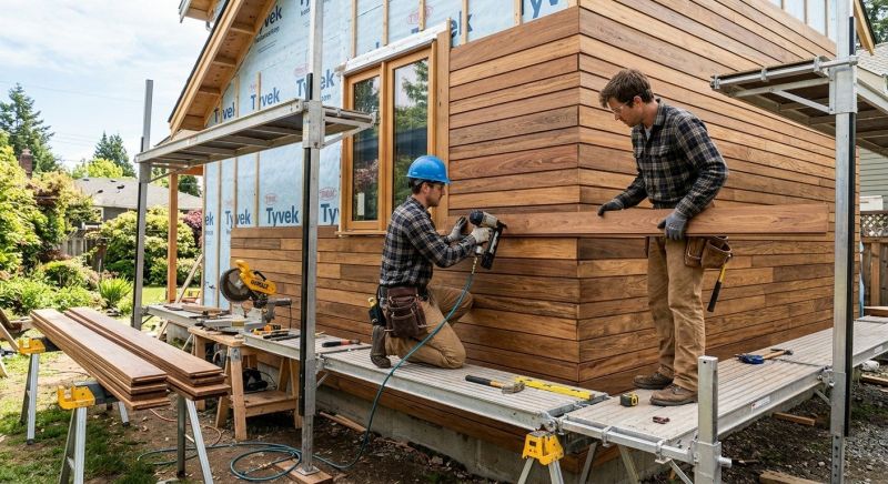 Hardwood Cladding Installation in Soddy Daisy, TN