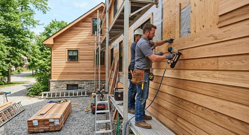 Hardwood Siding Installation in Mc Donald, TN