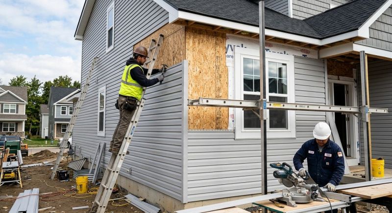 House Siding Installation in Harrison, TN