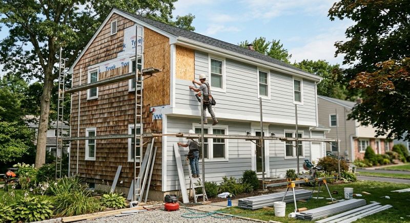 House Siding Installation in Rossville, GA