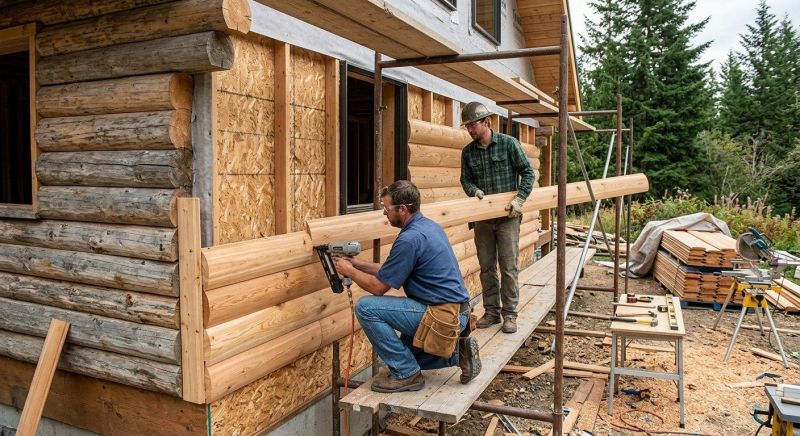 Log Siding Installation in Harrison, TN