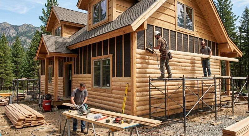 Log Siding Installation in Mc Donald, TN