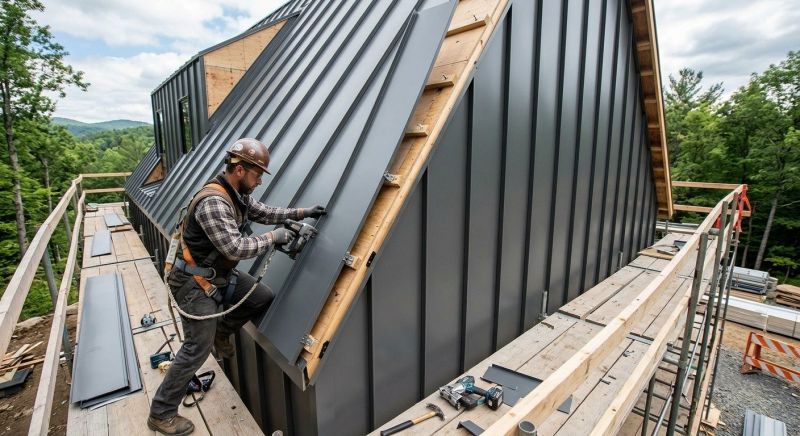 Metal Siding Installation in Rossville, GA