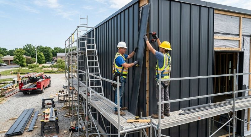Metal Siding Installation in Sequatchie County, TN
