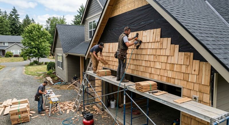 Shake Siding Installation in Rhea County, TN