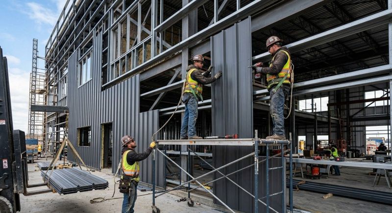 Steel Cladding Installation in Soddy Daisy, TN
