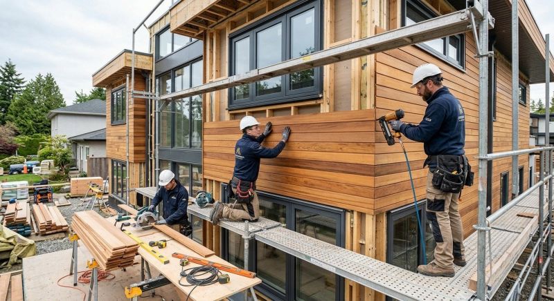 Wood Cladding Installation in Cleveland, TN
