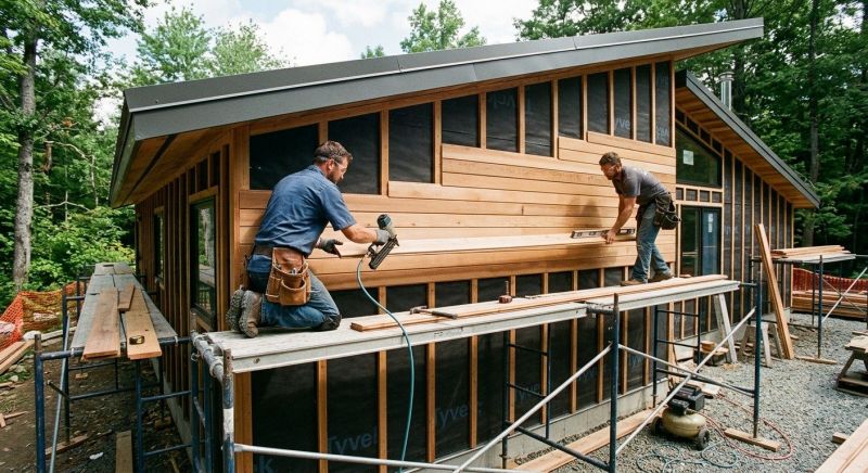 Wood Cladding Installation in Harrison, TN