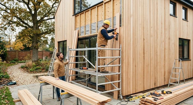 Wood Cladding Installation in Rhea County, TN