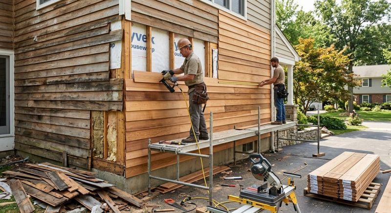 Wood Siding Service in Cleveland, TN